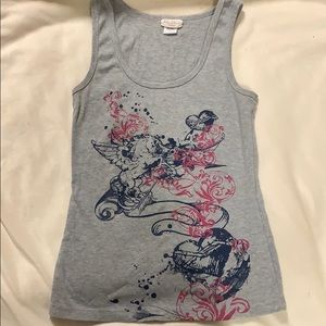 Heart and unicorn tank